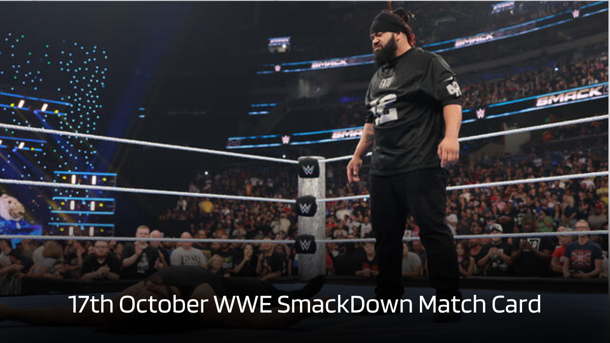 Match Card of WWE SmackDown, October 17, 2025