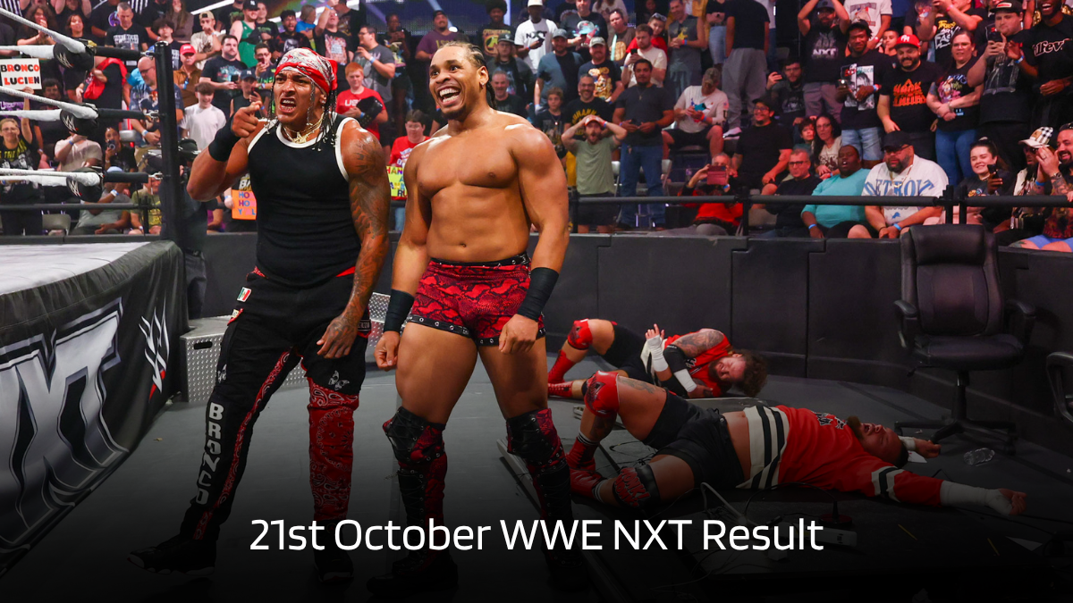 WWE NXT Result and Review, 21st October 2025