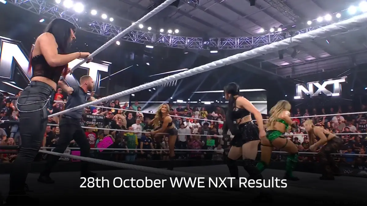 28th October WWE NXT Results