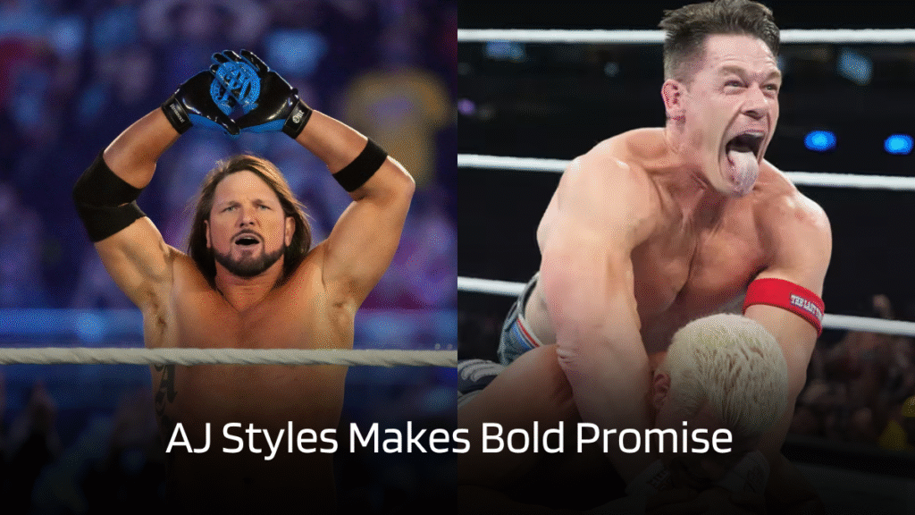 AJ Styles’ Bold Promise Ahead of Crown Jewel