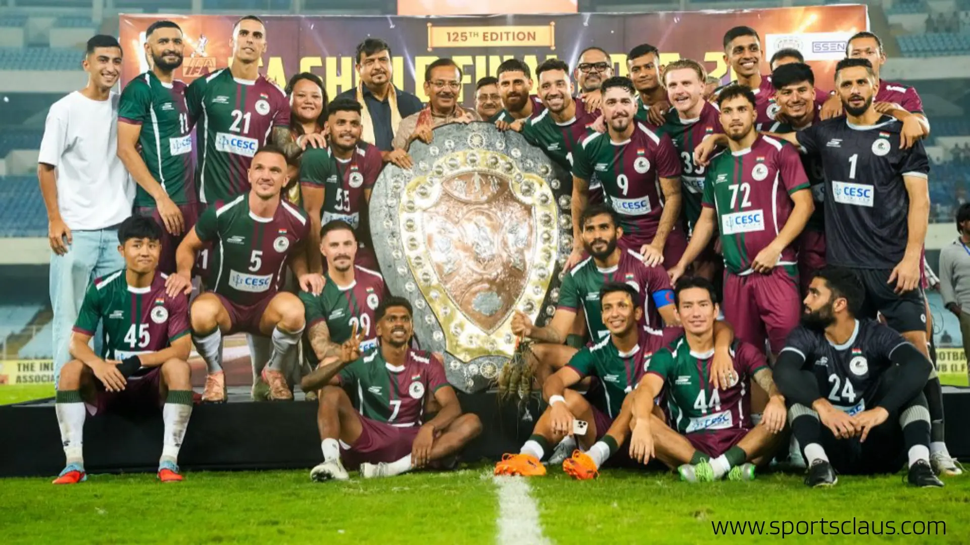 This is IFA Shield Winners List after Mohun Bagan Super Giant won IFA Shield 2025