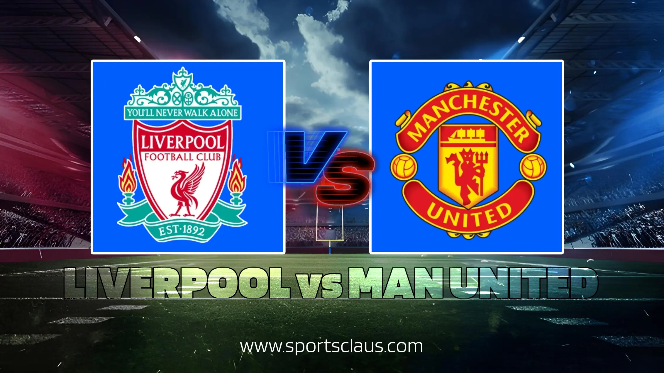 This is a match prediction for Premier League 2025-2026 Liverpool vs Manchester United
