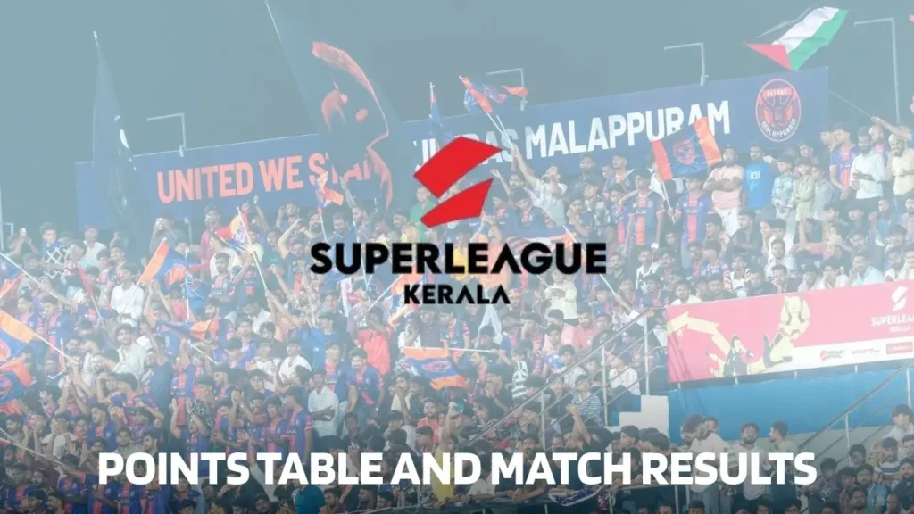 Super League Kerala 2025 Points Table and Match Results