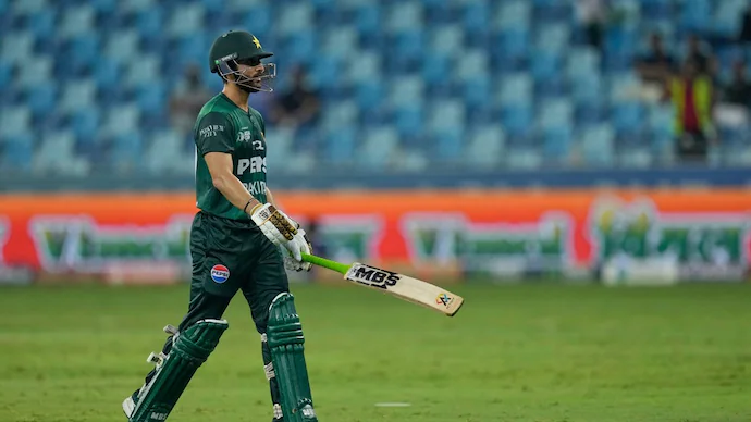 Salman Ali Agha against India