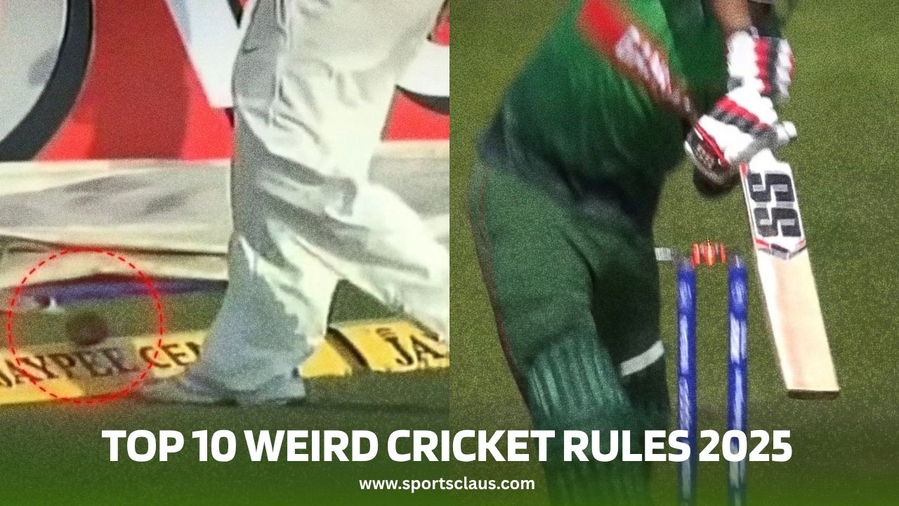 weird cricket rules
