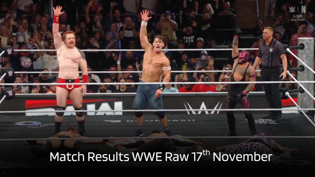 Match Result WWE Raw