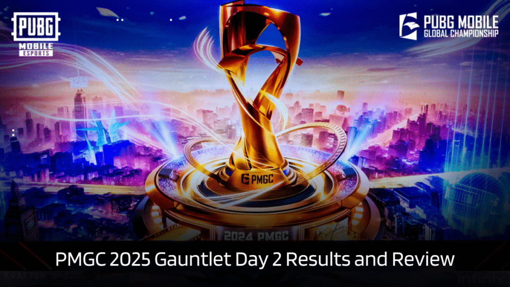 PMGC 2025 Gauntlet Stage Day 2 Points Table