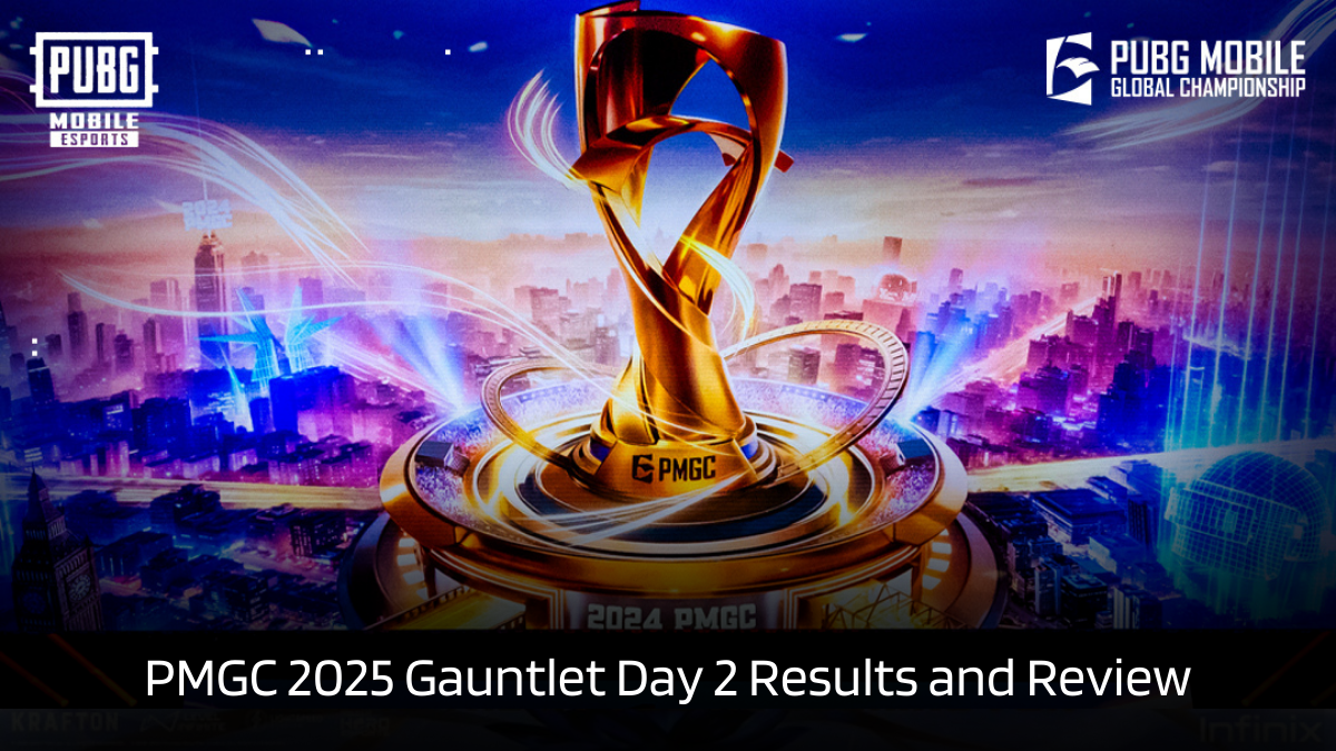 PMGC 2025 Gauntlet Stage Day 2 Points Table