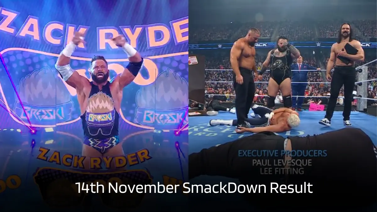 SmackDown Match Results