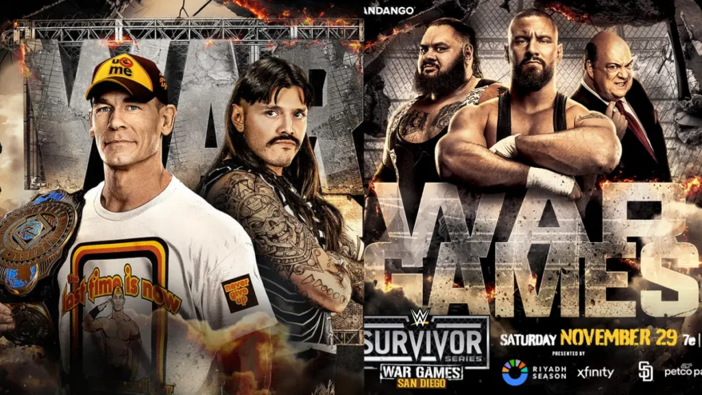 Full match card of Survivor Series WarGames 2025