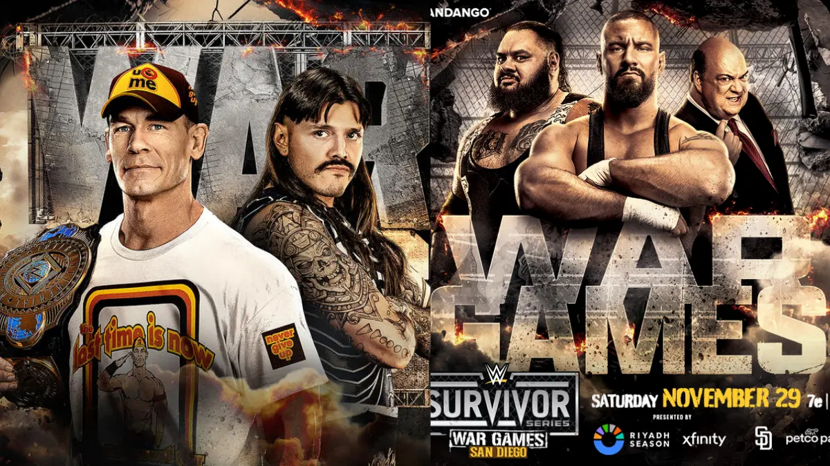 Full match card of Survivor Series WarGames 2025