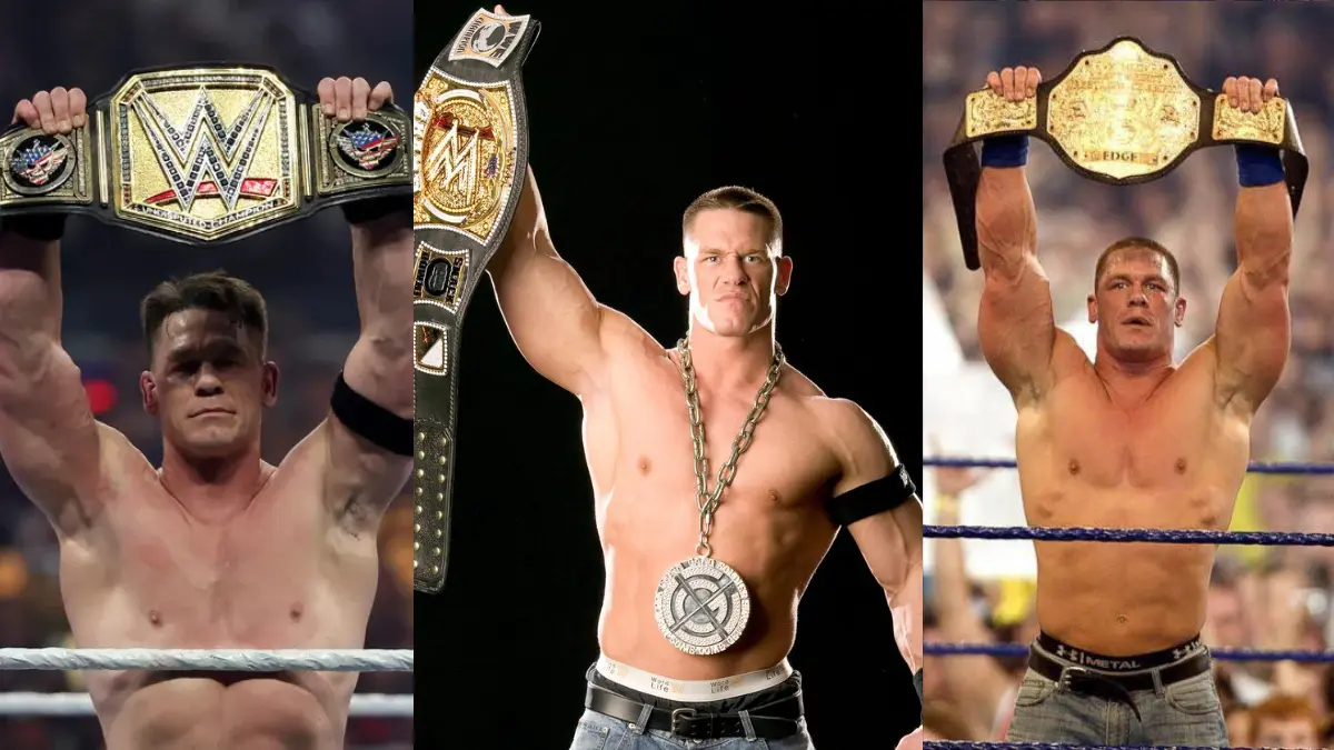 John Cena's Every World Title Win