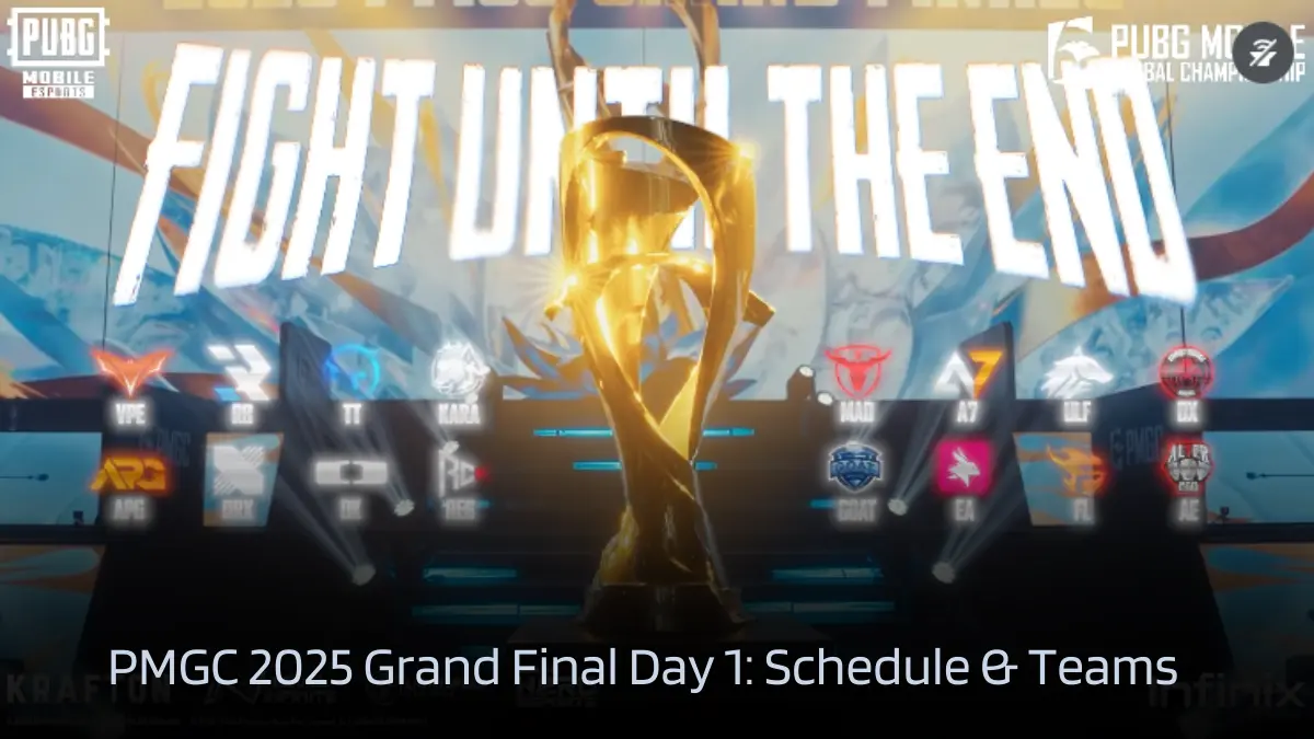 PMGC 2025 Grand Finals Day 1: Schedule 