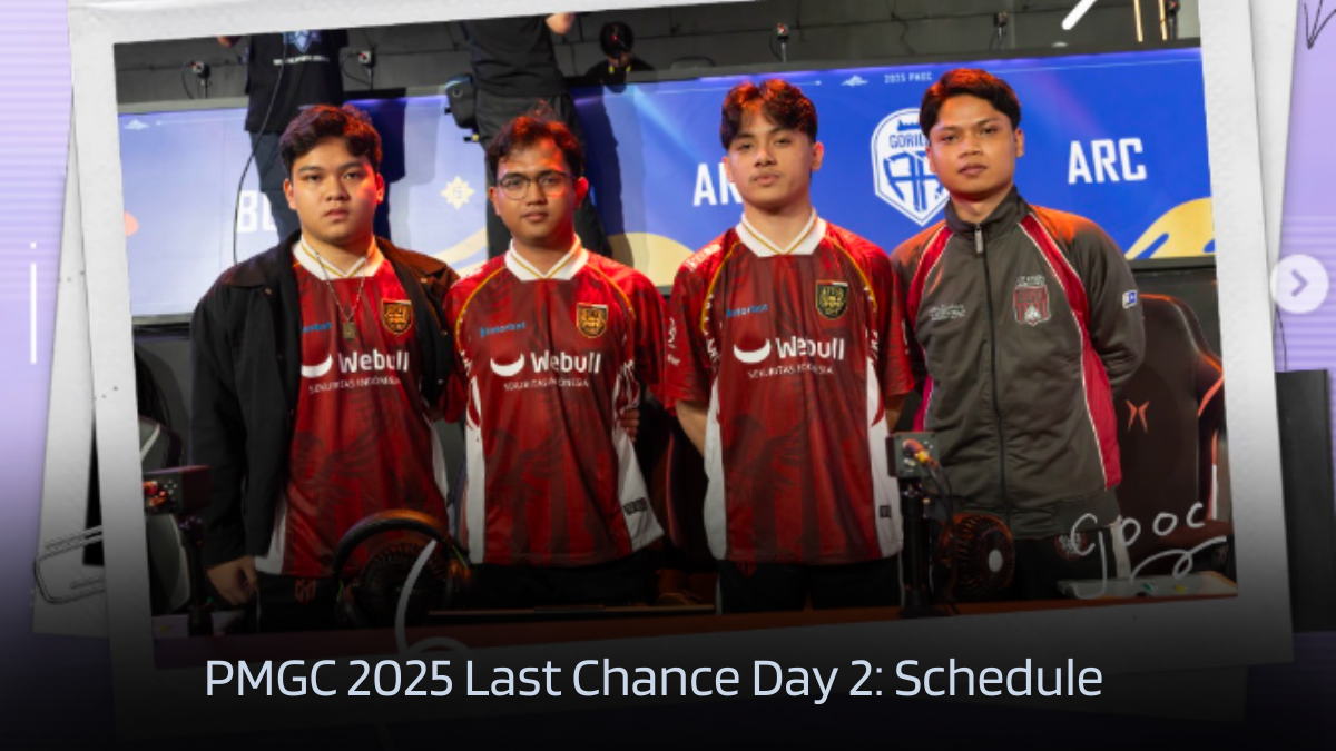 PMGC 2025 Last Chance Day 2: Schedule